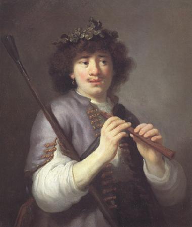 Govert flinck Rembrandt as a shepherd (mk33) oil painting picture